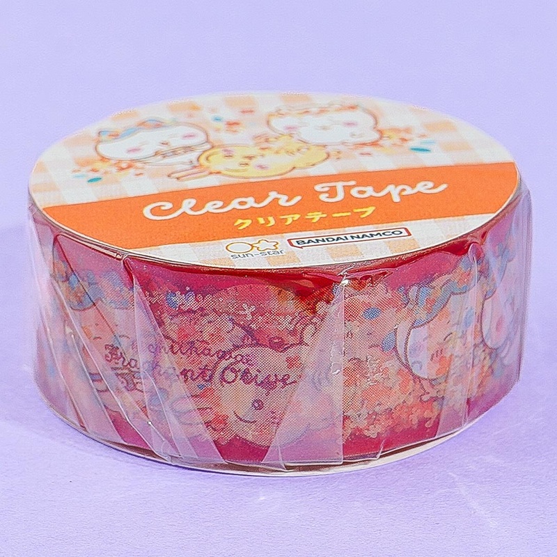 Chiikawa Flower Field Clear Tape