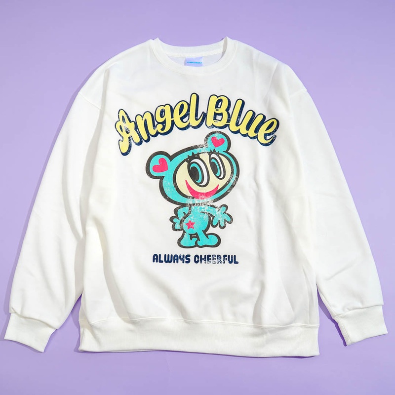 Angel Blue Vintage Sweatshirt