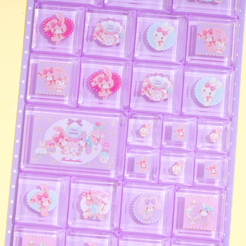Bonbonribbon Y2K Ballet Tile Stickers