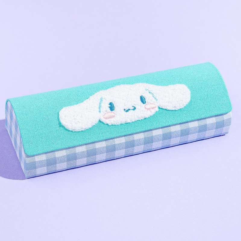 Cinnamoroll Blue Gingham Eyeglass Case