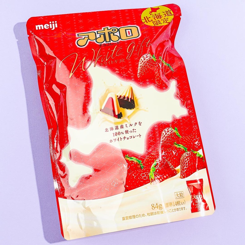 Apollo Strawberry Chocolate Hokkaido White Gift Pack