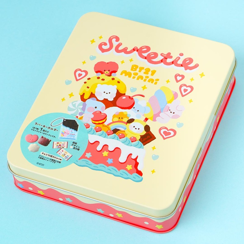 BT21 Minini Sweetie Square Chocolate Tin