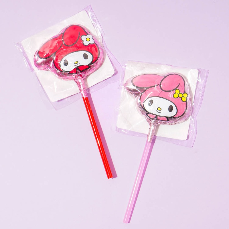 My Melody Character Chocolate Lollipop