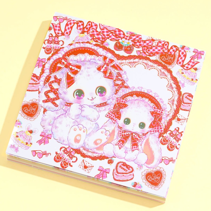 Amenomori Fumika Lolita Cats Memo Pad