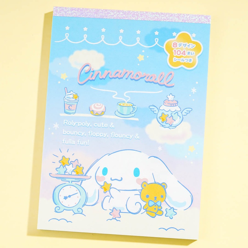 Cinnamoroll Cloudy Tea Time Memo Pad