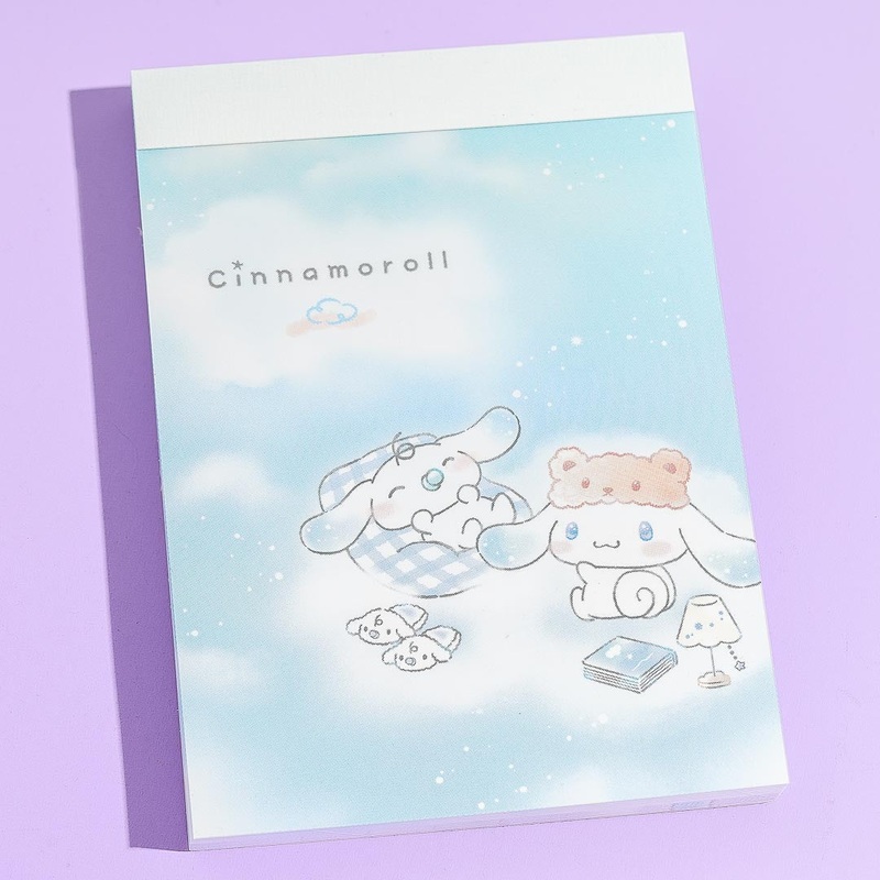 Cinnamoroll & Milk Bedtime Memo Pad