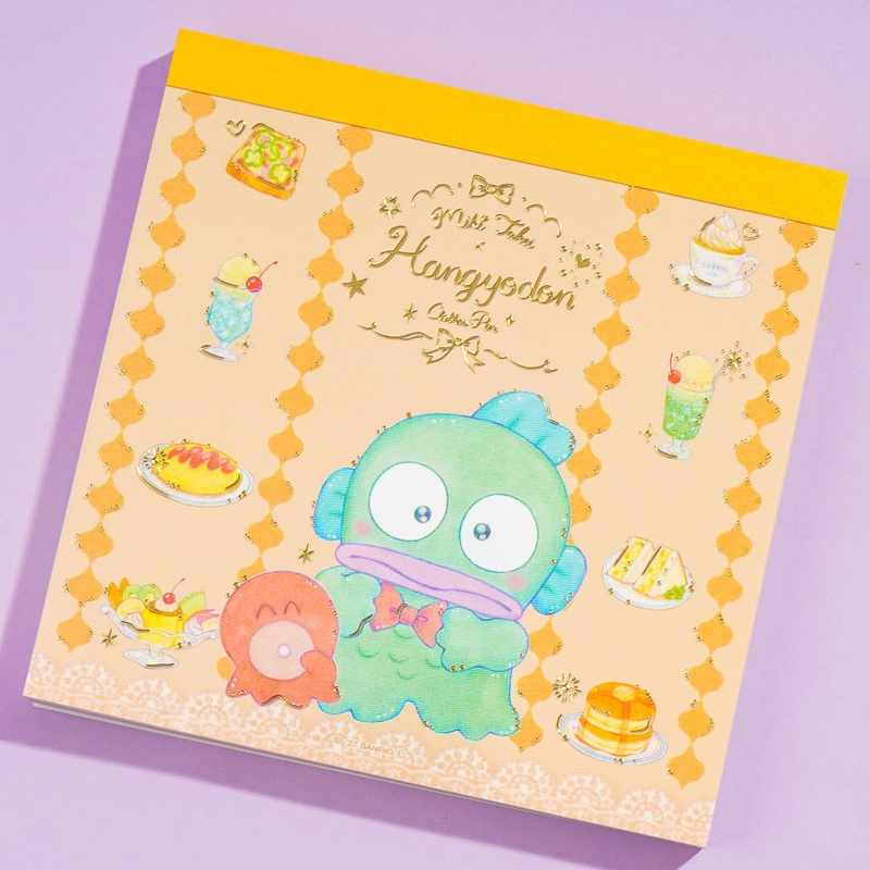 Hangyodon x Miki Takei Memo Pad