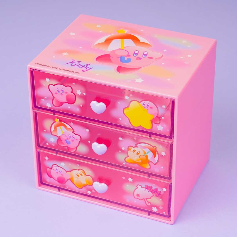 Kirby Starry Sky 3-Tier Drawer Chest