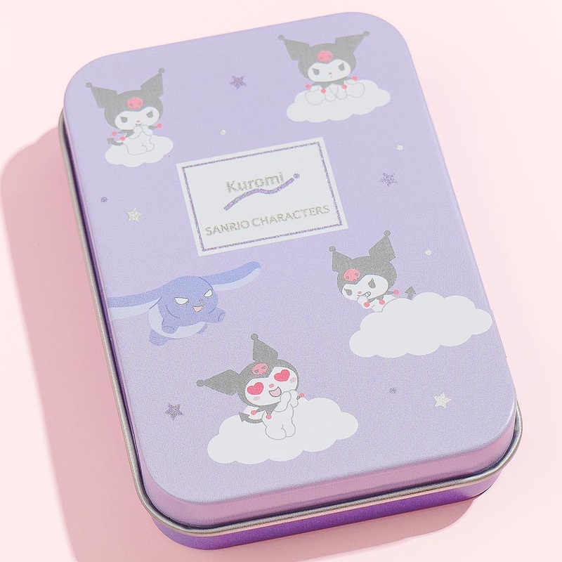 Kuromi Cloudy Memo Pad With Tin Case