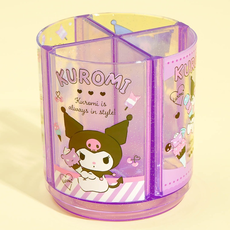 Kuromi Ice Cream Galore Rotating Pen Stand