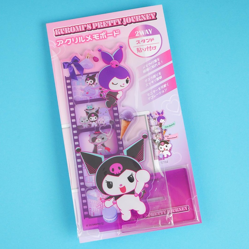 Kuromi's Pretty Journey Acrylic Memo Stand - Film Roll