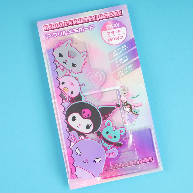 Kuromi's Pretty Journey Acrylic Memo Stand - Friends Forever