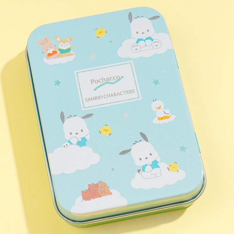 Pochacco  Cloudy Memo Pad With Tin Case