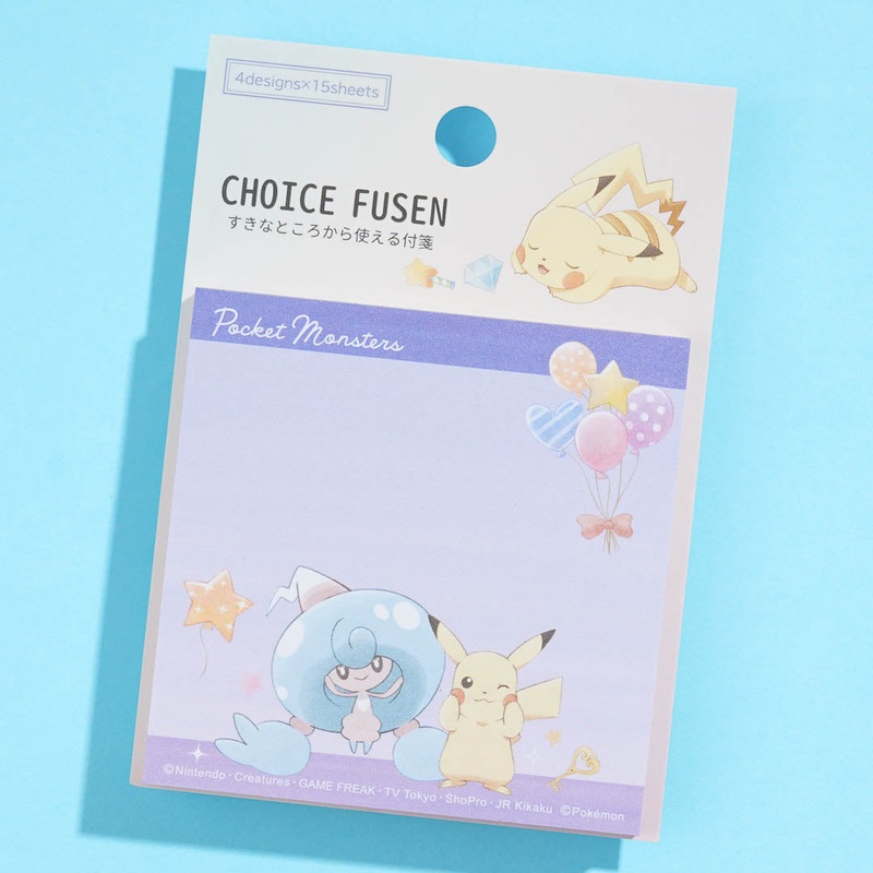 Pokemon Choice Fusen Party Memo Pad