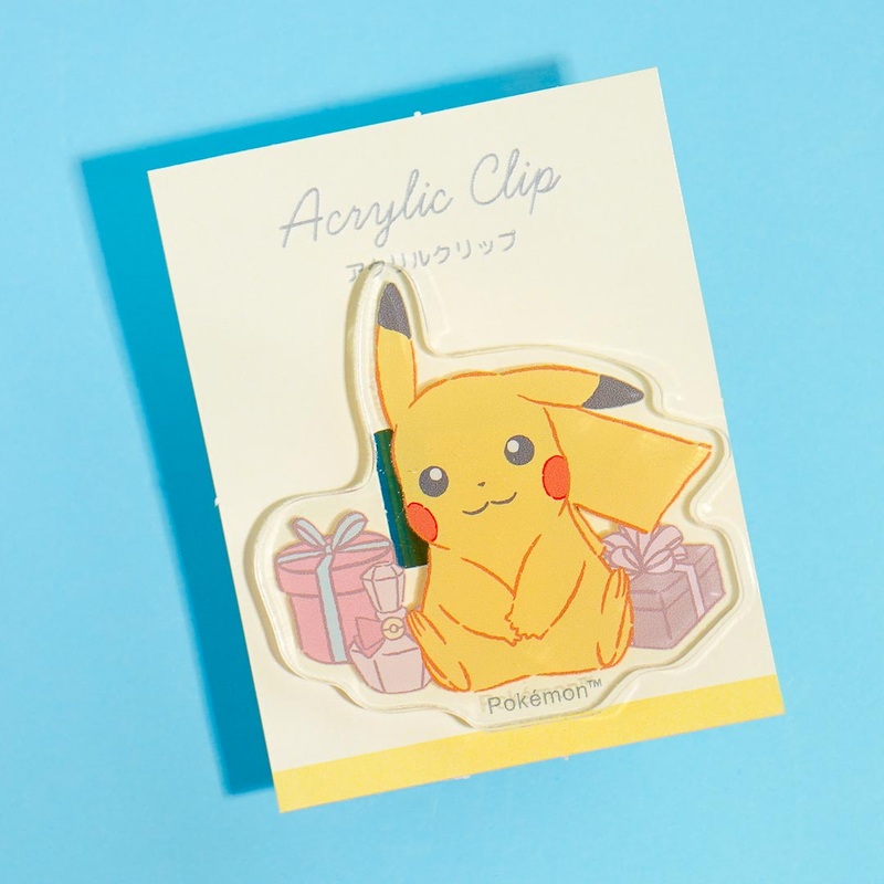Pokemon Die-Cut Acrylic Clip - Pikachu
