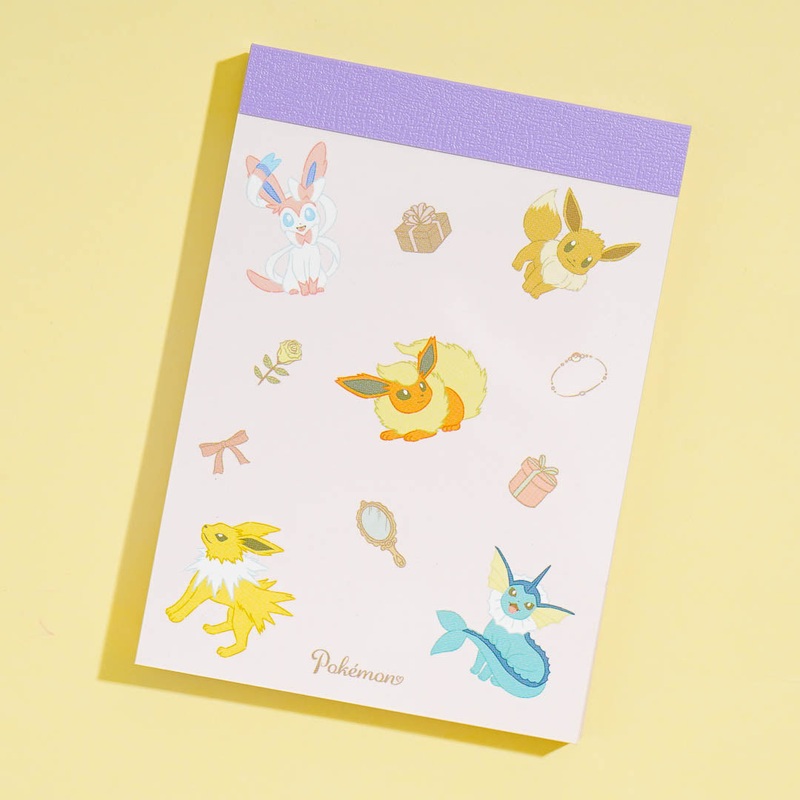 Pokemon Eevee Evolution Notepad