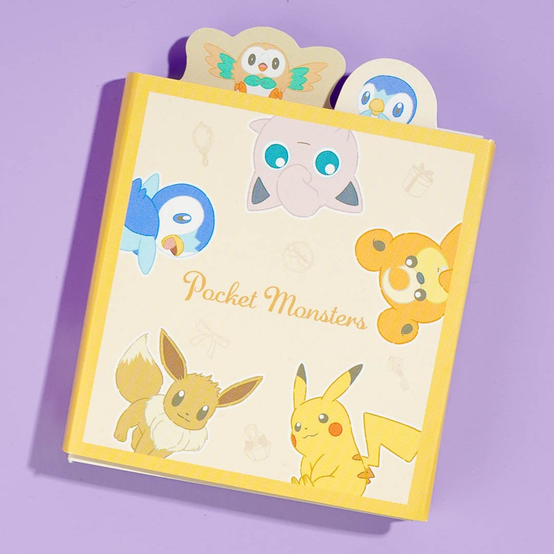 Pokemon Gathering Friends Memo Pad Set