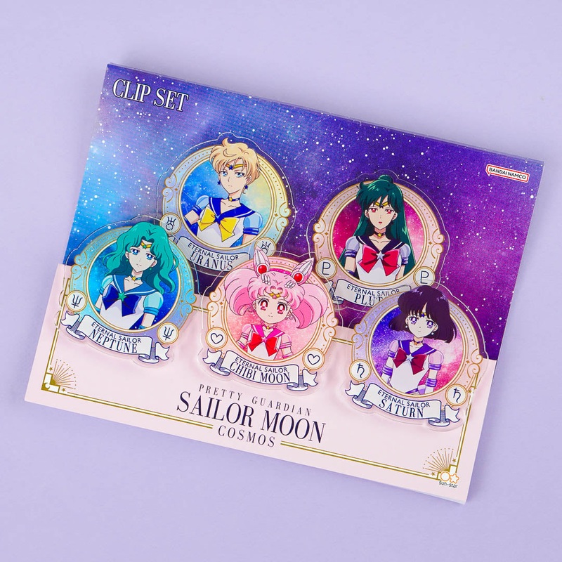 Sailor Moon Acrylic Clip Set - Outer Sailor Guardians