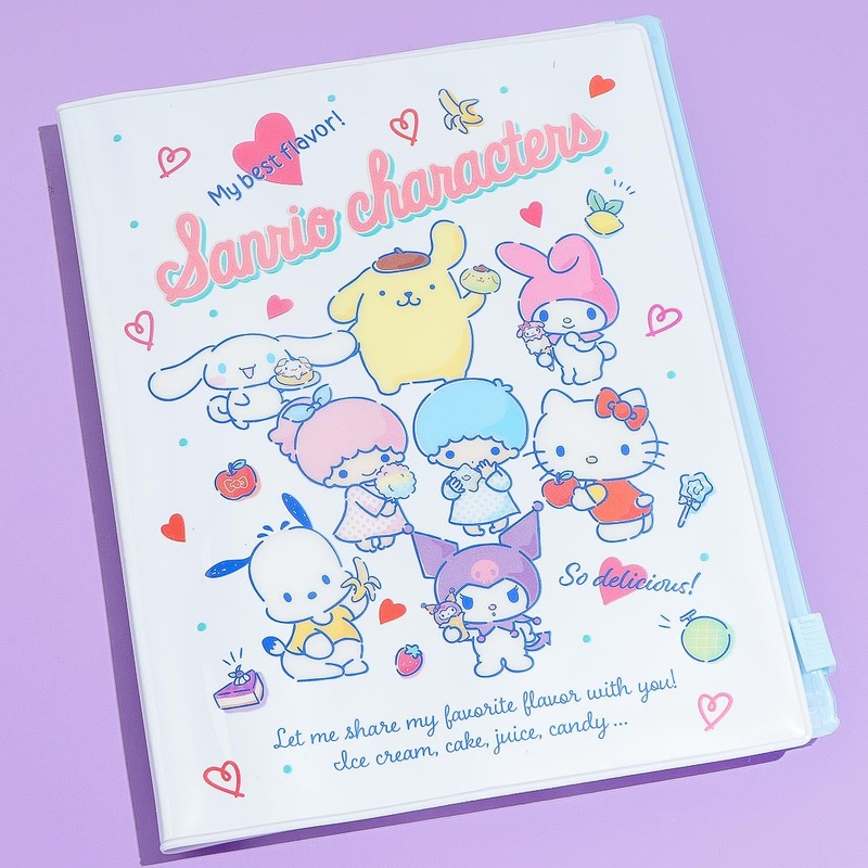 Sanrio Character Dessert Mix A6 Notebook Cover