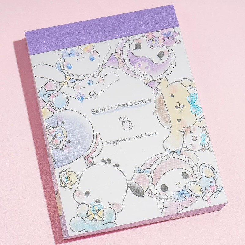 Sanrio Characters Baby Mini Memo Pad
