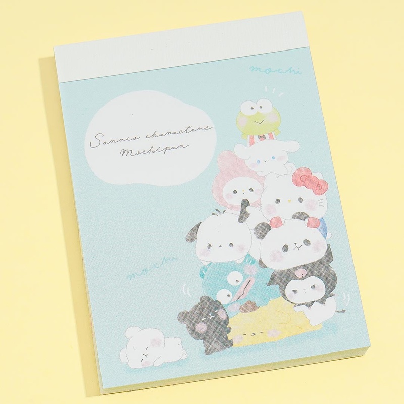 Sanrio Characters x Mochi Mochi Panda Mini Memo Pad