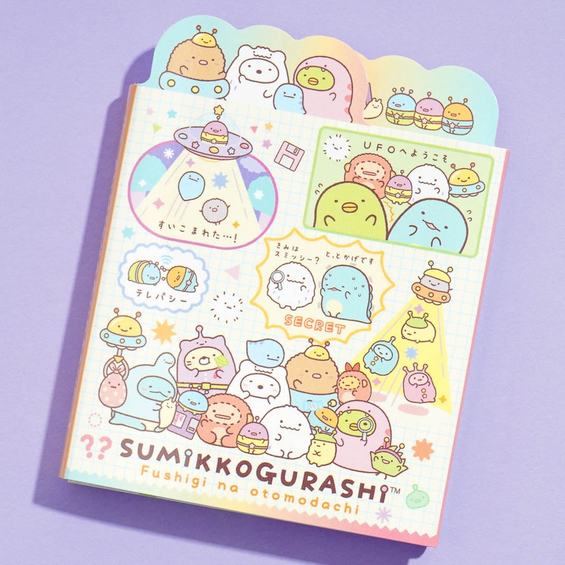 Sumikko Gurashi Mysterious Friends Welcome Memo Pad Set