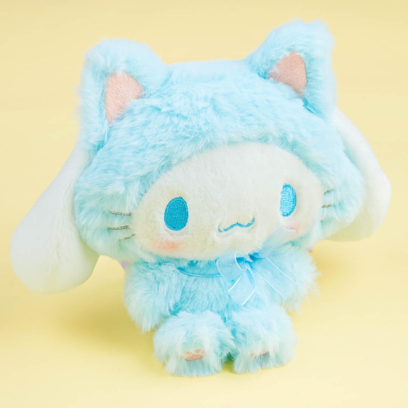 Cinnamoroll Fuwakuta Pastel Cat Plushie - Medium