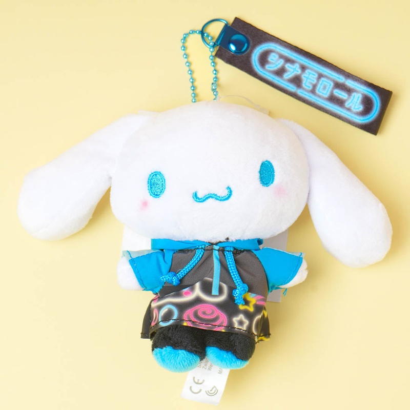 Cinnamoroll Shibuya Neon Night Plushie Charm