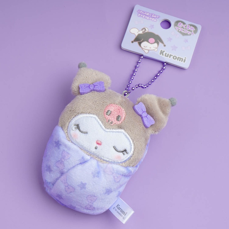 Kuromi Baby Blanket Plush Charm