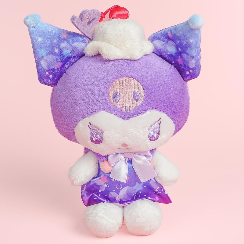 Kuromi Cream Soda Plushie - Medium