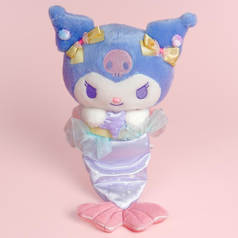 Kuromi Mermaid Plushie - Medium