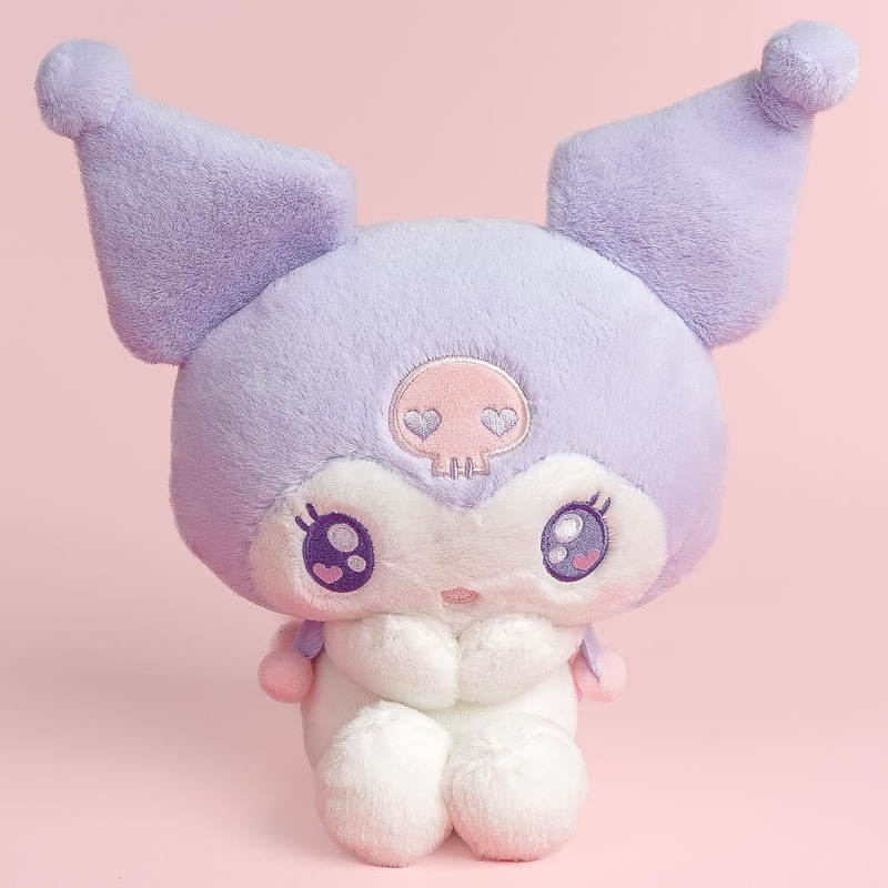 Kuromi Sparkling Eyes Plushie - Medium