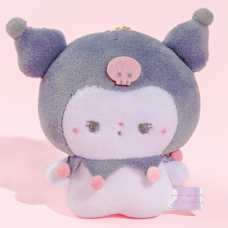 Kuromi x Mochi Mochi Panda Plush Charm