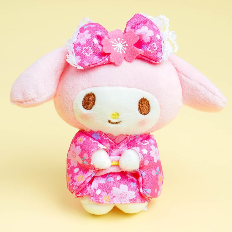 My Melody Sakura Kimono Plush Charm - Medium