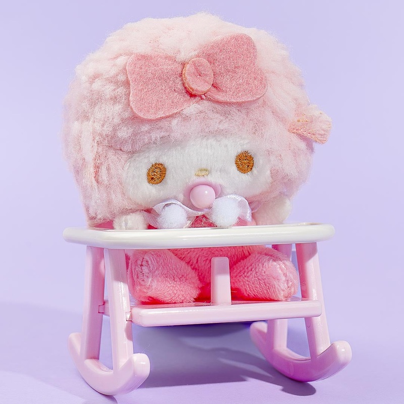 My Sweet Piano Baby Plushie Charm With Rocking Chair