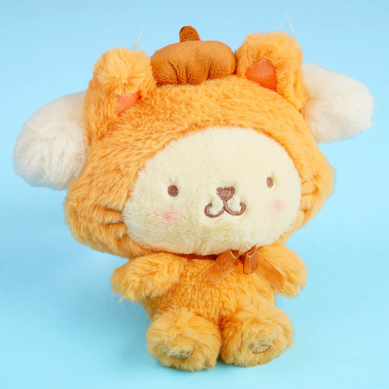 Pompompurin Fuwakuta Pastel Cat Plushie - Medium