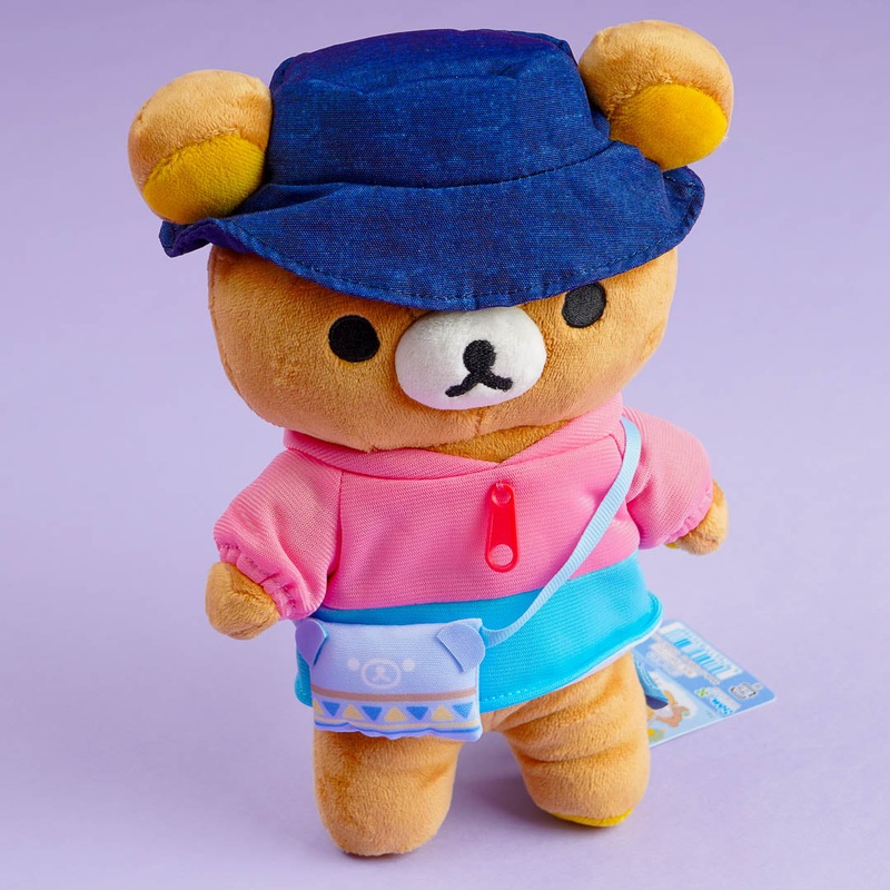 Rilakkuma Happy Camper Plushie - Medium