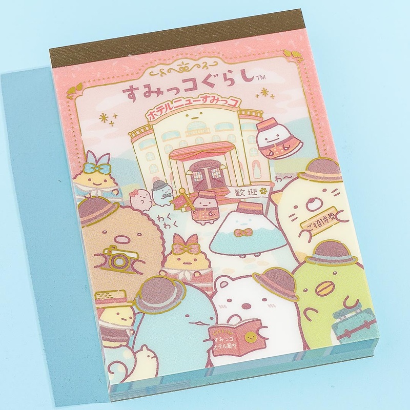 Sumikko Gurashi Hotel New Sumikko Mini Memo Pad