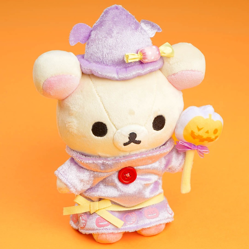 Korilakkuma Pumpkin Witch Plushie - Medium