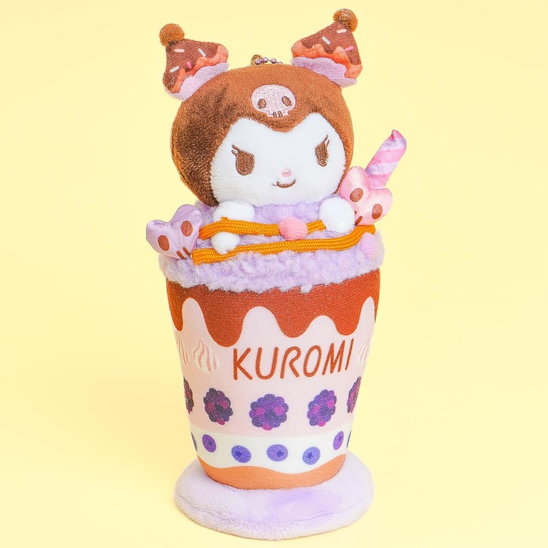 Kuromi Blueberry Parfait Plushie - Medium
