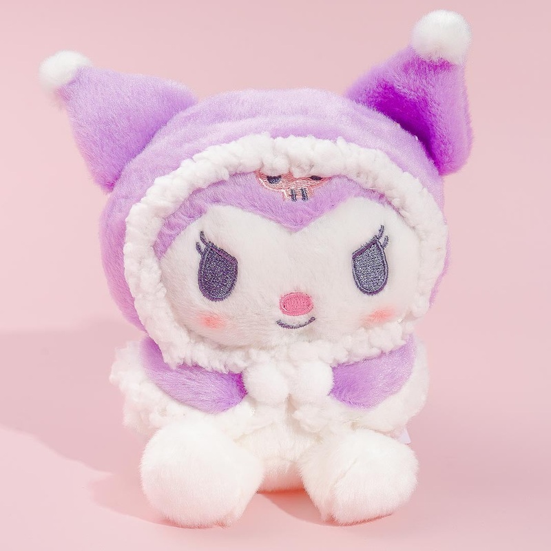 Kuromi Fluffy Fluffy Bonbon Plushie - Medium
