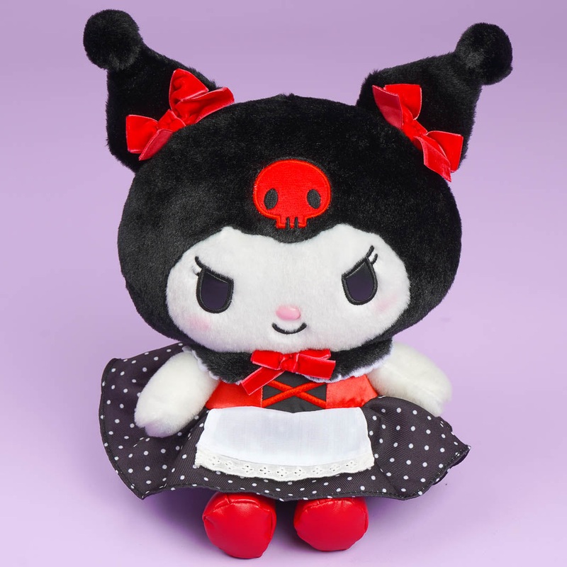 Kuromi Retro Red Plushie - Medium