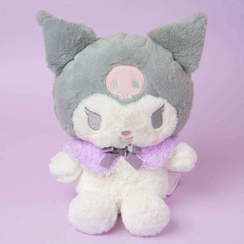 Kuromi Ribbon Cloak Plushie - Big