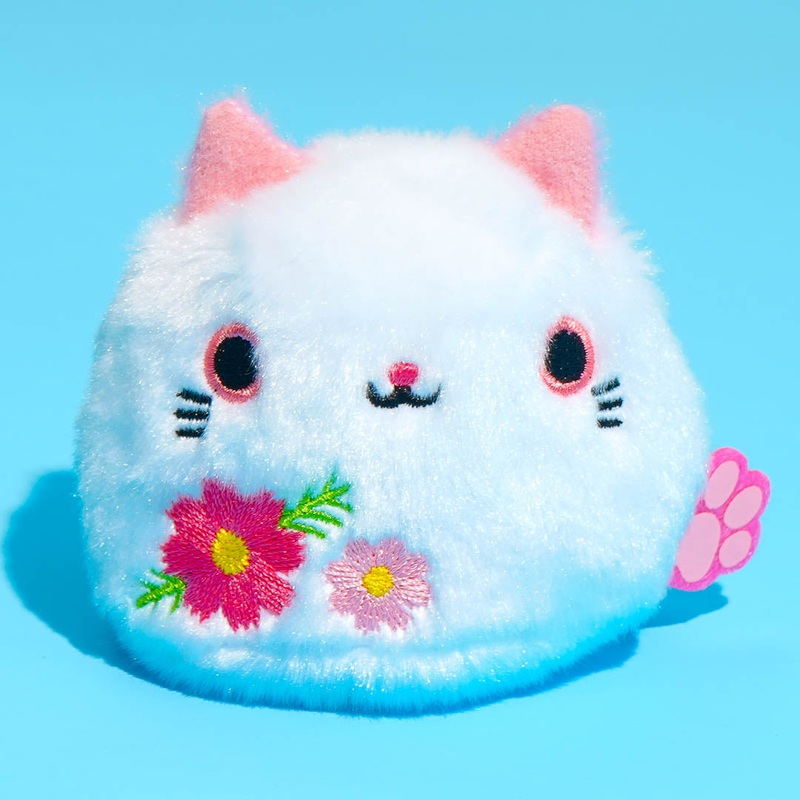 Neko Dango Flower Plushie - Cosmos / Mini