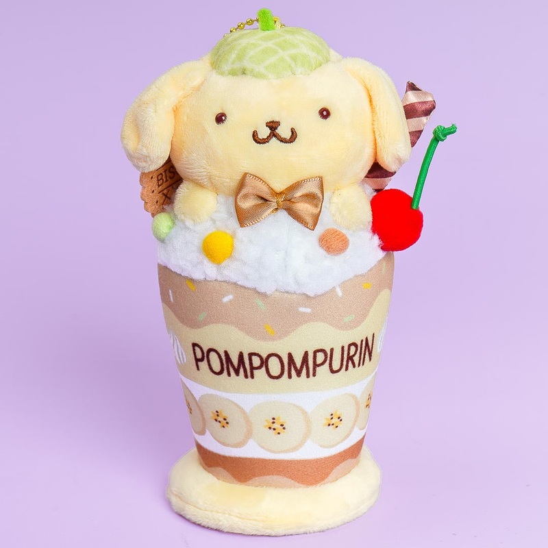 Pompompurin Banana Parfait Plushie - Medium