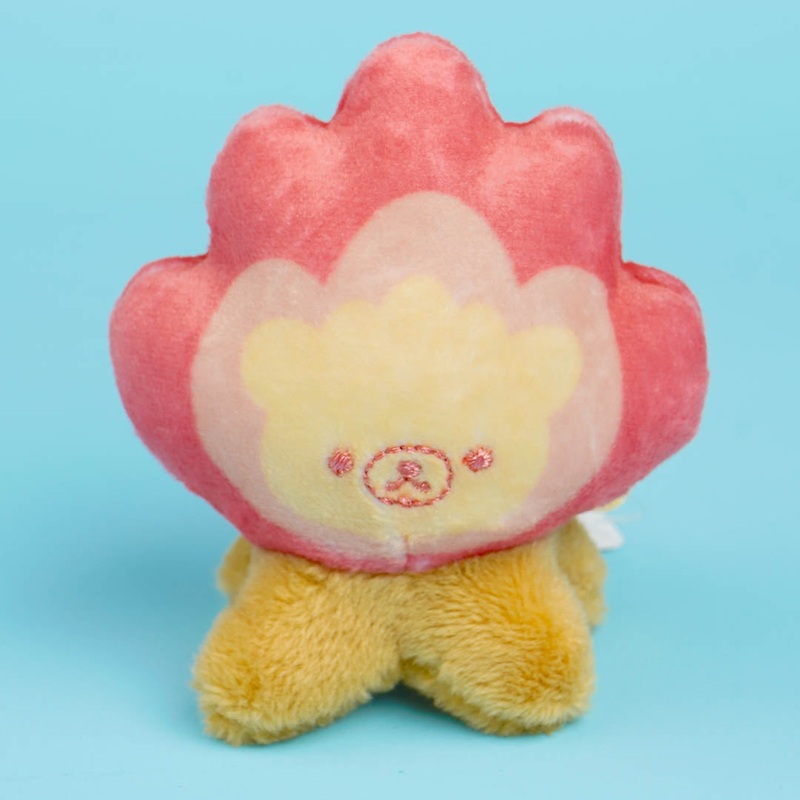 Rilakkuma Komorebi Camp Mini Plushie - Bonfire