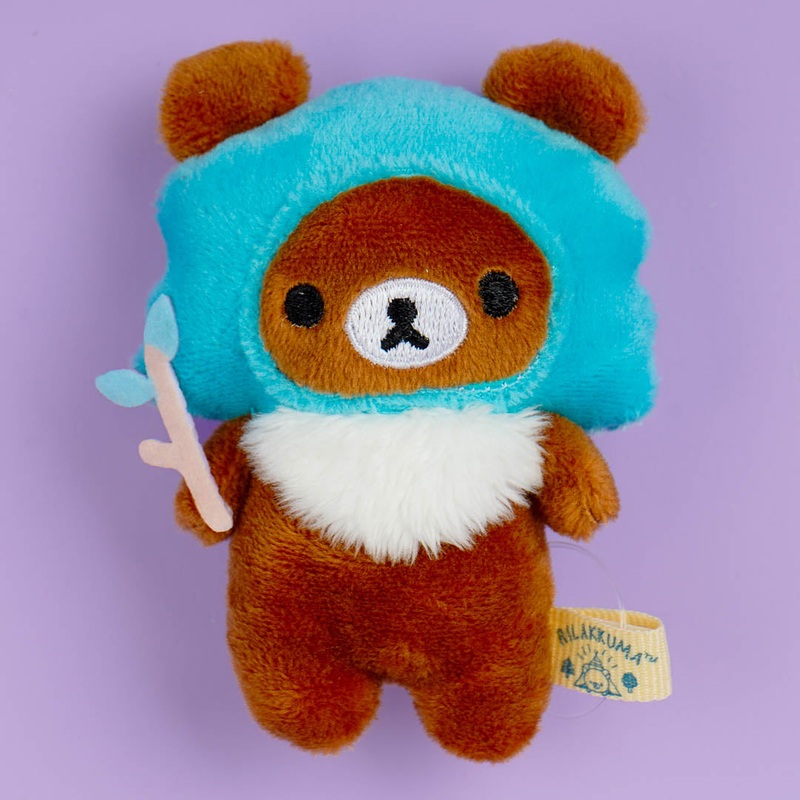 Rilakkuma Komorebi Camp Mini Plushie - Chairoikoguma