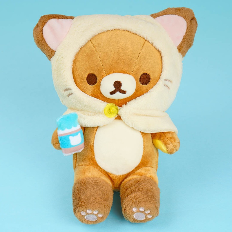 Rilakkuma Neko Neko No Yu Plushie - Medium