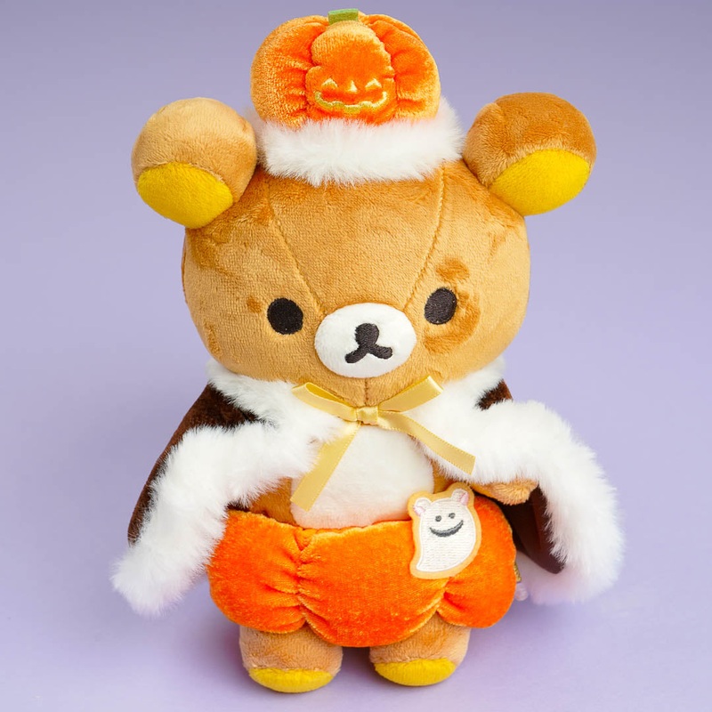 Rilakkuma Pumpkin King Plushie - Medium