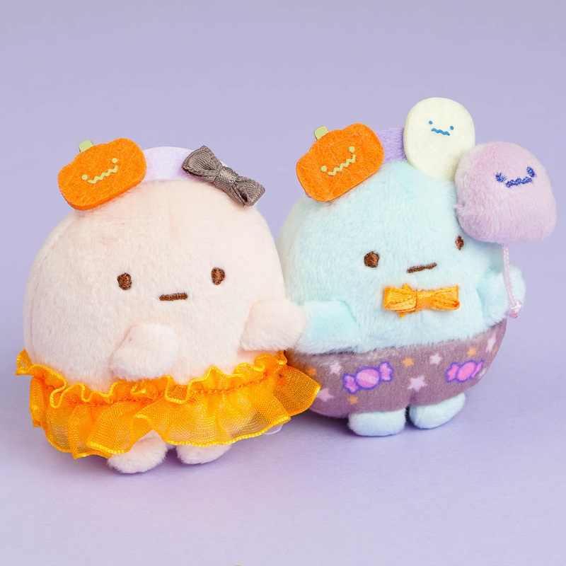 Sumikko Gurashi Ghost Night Park Tenori Plushie Set - Mini